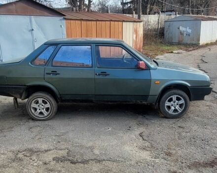 Зеленый ВАЗ 2109, объемом двигателя 1.5 л и пробегом 182 тыс. км за 1150 $, фото 6 на Automoto.ua