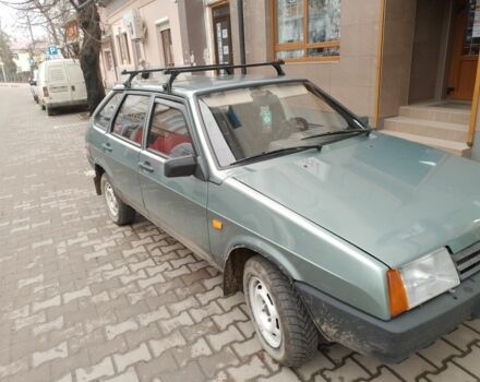 Зеленый ВАЗ 2109, объемом двигателя 1.5 л и пробегом 375 тыс. км за 1355 $, фото 1 на Automoto.ua