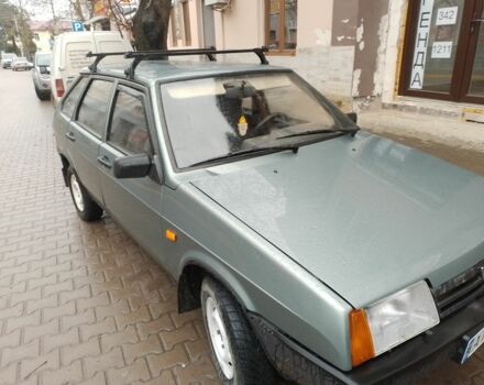 Зеленый ВАЗ 2109, объемом двигателя 1.5 л и пробегом 375 тыс. км за 1355 $, фото 3 на Automoto.ua