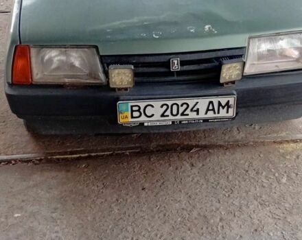 Зеленый ВАЗ 2109, объемом двигателя 1.5 л и пробегом 197 тыс. км за 950 $, фото 2 на Automoto.ua