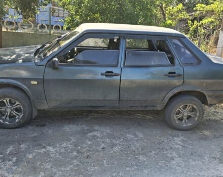 Зеленый ВАЗ 2109, объемом двигателя 1.5 л и пробегом 280 тыс. км за 1100 $, фото 3 на Automoto.ua