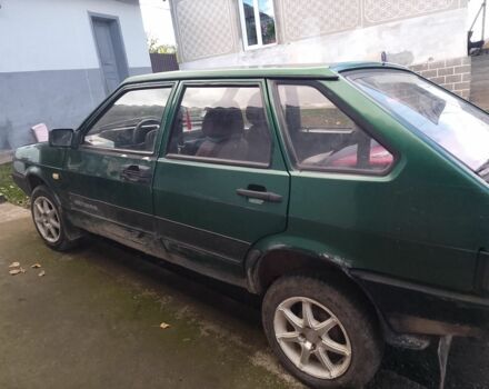 Зеленый ВАЗ 2109, объемом двигателя 1.5 л и пробегом 34 тыс. км за 1100 $, фото 2 на Automoto.ua