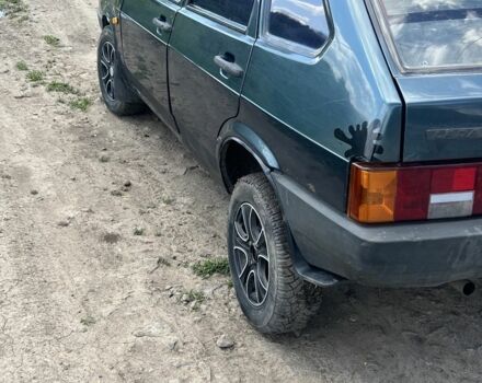 Зеленый ВАЗ 2109, объемом двигателя 1.5 л и пробегом 100 тыс. км за 1200 $, фото 3 на Automoto.ua