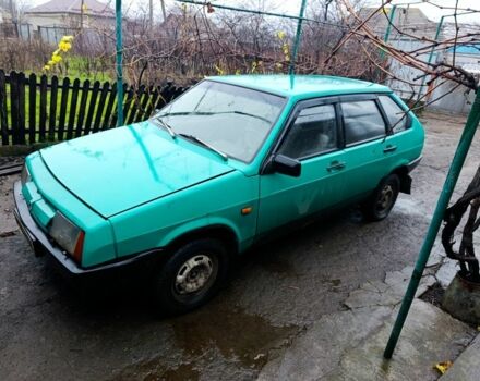Зеленый ВАЗ 2109, объемом двигателя 1.3 л и пробегом 10 тыс. км за 949 $, фото 1 на Automoto.ua