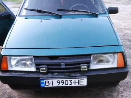 Зеленый ВАЗ 2109, объемом двигателя 1.29 л и пробегом 37 тыс. км за 1200 $, фото 1 на Automoto.ua