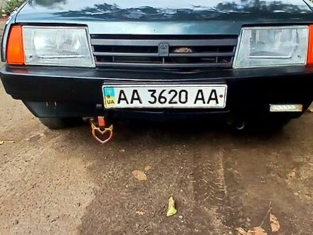 Зелений ВАЗ 2109, об'ємом двигуна 1.3 л та пробігом 200 тис. км за 1000 $, фото 1 на Automoto.ua
