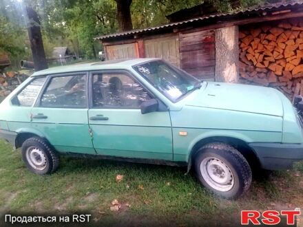 Зеленый ВАЗ 2109, объемом двигателя 1.3 л и пробегом 140 тыс. км за 700 $, фото 1 на Automoto.ua