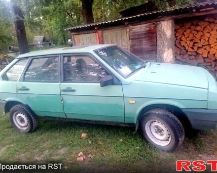 Зеленый ВАЗ 2109, объемом двигателя 1.3 л и пробегом 140 тыс. км за 700 $, фото 1 на Automoto.ua