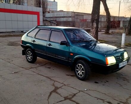 Зеленый ВАЗ 2109, объемом двигателя 1.5 л и пробегом 40 тыс. км за 1500 $, фото 1 на Automoto.ua