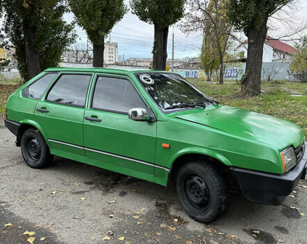 Зеленый ВАЗ 2109, объемом двигателя 1.5 л и пробегом 222 тыс. км за 950 $, фото 1 на Automoto.ua