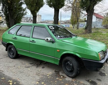 Зеленый ВАЗ 2109, объемом двигателя 1.5 л и пробегом 222 тыс. км за 950 $, фото 1 на Automoto.ua