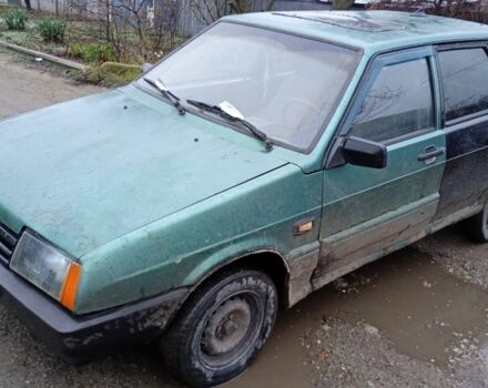 Зеленый ВАЗ 2109, объемом двигателя 1.3 л и пробегом 160 тыс. км за 639 $, фото 1 на Automoto.ua