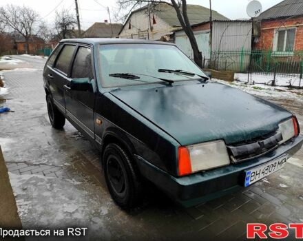 Зеленый ВАЗ 2109, объемом двигателя 1.5 л и пробегом 249 тыс. км за 850 $, фото 1 на Automoto.ua