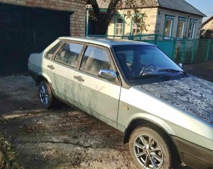 Зеленый ВАЗ 2109, объемом двигателя 1.5 л и пробегом 50 тыс. км за 1089 $, фото 1 на Automoto.ua