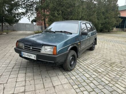 Зеленый ВАЗ 2109, объемом двигателя 1.5 л и пробегом 200 тыс. км за 600 $, фото 1 на Automoto.ua
