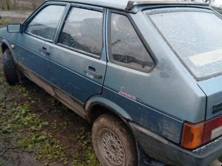Зеленый ВАЗ 2109, объемом двигателя 1.3 л и пробегом 200 тыс. км за 800 $, фото 1 на Automoto.ua