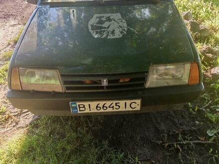 ВАЗ 2109 1995 в Полтаве на Automoto.ua Зеленый ВАЗ 2109, объемом двигателя 1.5 л и пробегом 250 тыс. км за 800 $, фото 1 на Automoto.ua