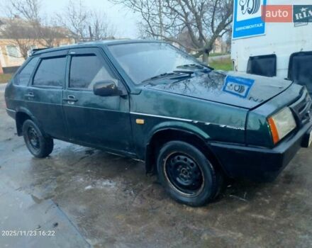 Зеленый ВАЗ 2109, объемом двигателя 1.3 л и пробегом 333 тыс. км за 650 $, фото 1 на Automoto.ua