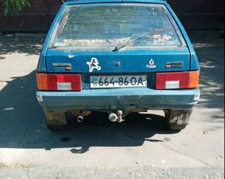 Зеленый ВАЗ 2109, объемом двигателя 0 л и пробегом 380 тыс. км за 550 $, фото 1 на Automoto.ua
