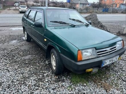 Зеленый ВАЗ 2109, объемом двигателя 1.3 л и пробегом 200 тыс. км за 1200 $, фото 1 на Automoto.ua