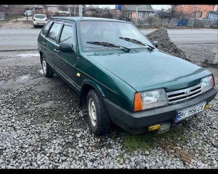 Зеленый ВАЗ 2109, объемом двигателя 1.3 л и пробегом 200 тыс. км за 1200 $, фото 1 на Automoto.ua