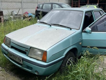 Зеленый ВАЗ 2109, объемом двигателя 0 л и пробегом 90 тыс. км за 1200 $, фото 1 на Automoto.ua