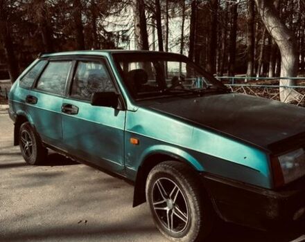 Зеленый ВАЗ 2109, объемом двигателя 1.5 л и пробегом 170 тыс. км за 950 $, фото 1 на Automoto.ua