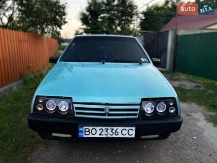 Зеленый ВАЗ 2109, объемом двигателя 1.46 л и пробегом 250 тыс. км за 1250 $, фото 1 на Automoto.ua