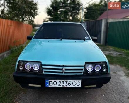 Зеленый ВАЗ 2109, объемом двигателя 1.46 л и пробегом 250 тыс. км за 1250 $, фото 1 на Automoto.ua
