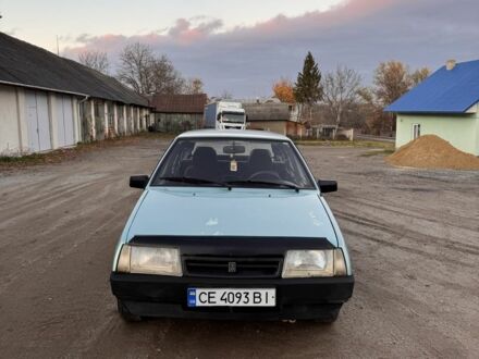 Зеленый ВАЗ 2109, объемом двигателя 1.5 л и пробегом 200 тыс. км за 1000 $, фото 1 на Automoto.ua