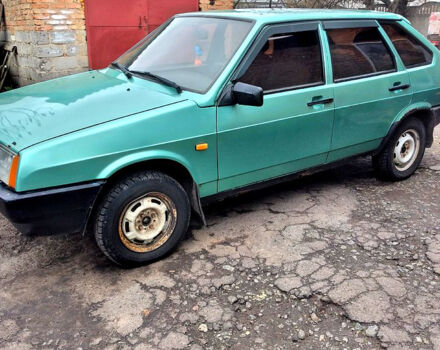 Зеленый ВАЗ 2109, объемом двигателя 1.5 л и пробегом 200 тыс. км за 630 $, фото 1 на Automoto.ua