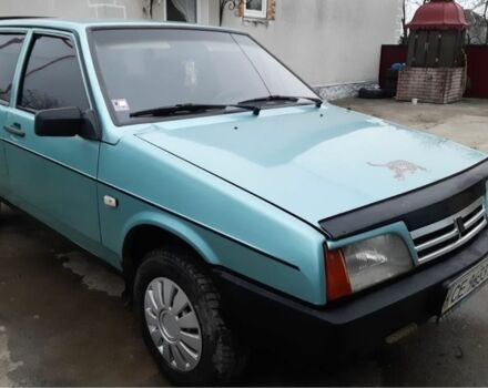 Зеленый ВАЗ 2109, объемом двигателя 1.5 л и пробегом 250 тыс. км за 900 $, фото 1 на Automoto.ua