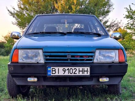 Зелений ВАЗ 2109, об'ємом двигуна 1.5 л та пробігом 343 тис. км за 1200 $, фото 1 на Automoto.ua
