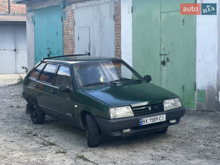 Зеленый ВАЗ 2109, объемом двигателя 1.5 л и пробегом 253 тыс. км за 850 $, фото 1 на Automoto.ua