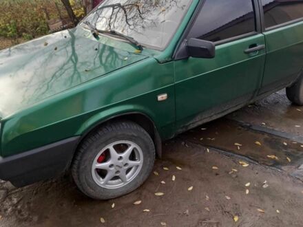 Зеленый ВАЗ 2109, объемом двигателя 1.5 л и пробегом 3 тыс. км за 1143 $, фото 1 на Automoto.ua