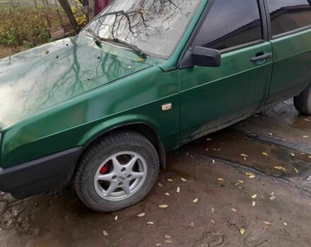 Зеленый ВАЗ 2109, объемом двигателя 1.5 л и пробегом 3 тыс. км за 1143 $, фото 1 на Automoto.ua