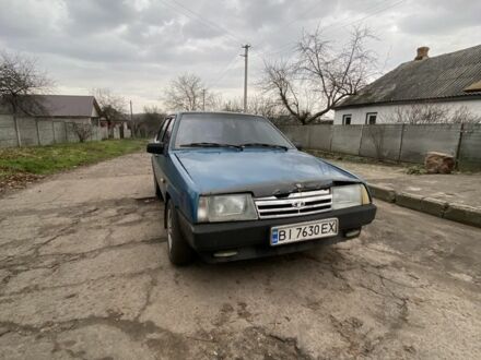 Зеленый ВАЗ 2109, объемом двигателя 1.5 л и пробегом 200 тыс. км за 355 $, фото 1 на Automoto.ua