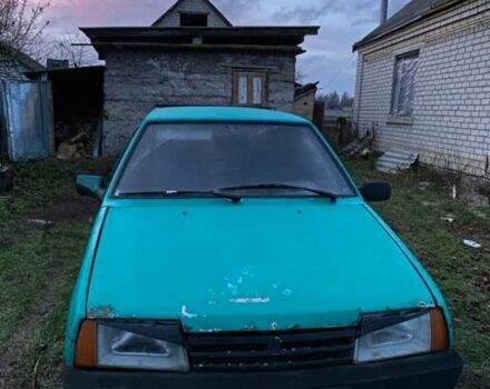 Зеленый ВАЗ 2109, объемом двигателя 1.5 л и пробегом 70 тыс. км за 592 $, фото 1 на Automoto.ua