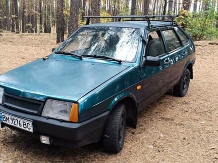 Зелений ВАЗ 2109, об'ємом двигуна 1.5 л та пробігом 158 тис. км за 1100 $, фото 1 на Automoto.ua
