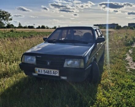 Зеленый ВАЗ 2109, объемом двигателя 1.3 л и пробегом 120 тыс. км за 599 $, фото 1 на Automoto.ua