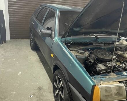 Зеленый ВАЗ 2109, объемом двигателя 0 л и пробегом 193 тыс. км за 600 $, фото 1 на Automoto.ua