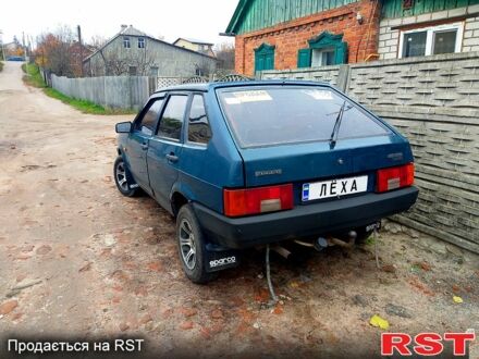 Зеленый ВАЗ 2109, объемом двигателя 1.5 л и пробегом 280 тыс. км за 1000 $, фото 1 на Automoto.ua