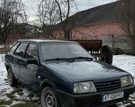 Зеленый ВАЗ 2109, объемом двигателя 1.5 л и пробегом 146 тыс. км за 650 $, фото 1 на Automoto.ua