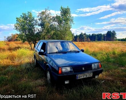 Зеленый ВАЗ 2109, объемом двигателя 1.5 л и пробегом 400 тыс. км за 1200 $, фото 1 на Automoto.ua