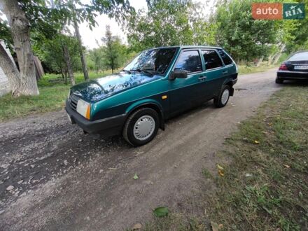 Зеленый ВАЗ 2109, объемом двигателя 1.5 л и пробегом 299 тыс. км за 1350 $, фото 1 на Automoto.ua