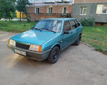 Зеленый ВАЗ 2109, объемом двигателя 1.5 л и пробегом 197 тыс. км за 1300 $, фото 1 на Automoto.ua