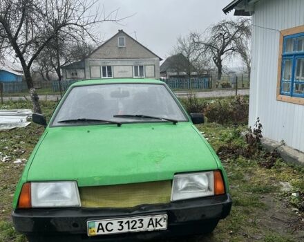 Зеленый ВАЗ 2109, объемом двигателя 0 л и пробегом 340 тыс. км за 350 $, фото 1 на Automoto.ua