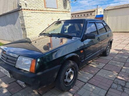 Зеленый ВАЗ 2109, объемом двигателя 1.5 л и пробегом 250 тыс. км за 1300 $, фото 1 на Automoto.ua