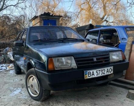 Зеленый ВАЗ 2109, объемом двигателя 1.5 л и пробегом 187 тыс. км за 623 $, фото 1 на Automoto.ua