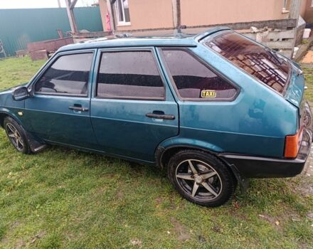 Зеленый ВАЗ 2109, объемом двигателя 1.5 л и пробегом 350 тыс. км за 1548 $, фото 1 на Automoto.ua